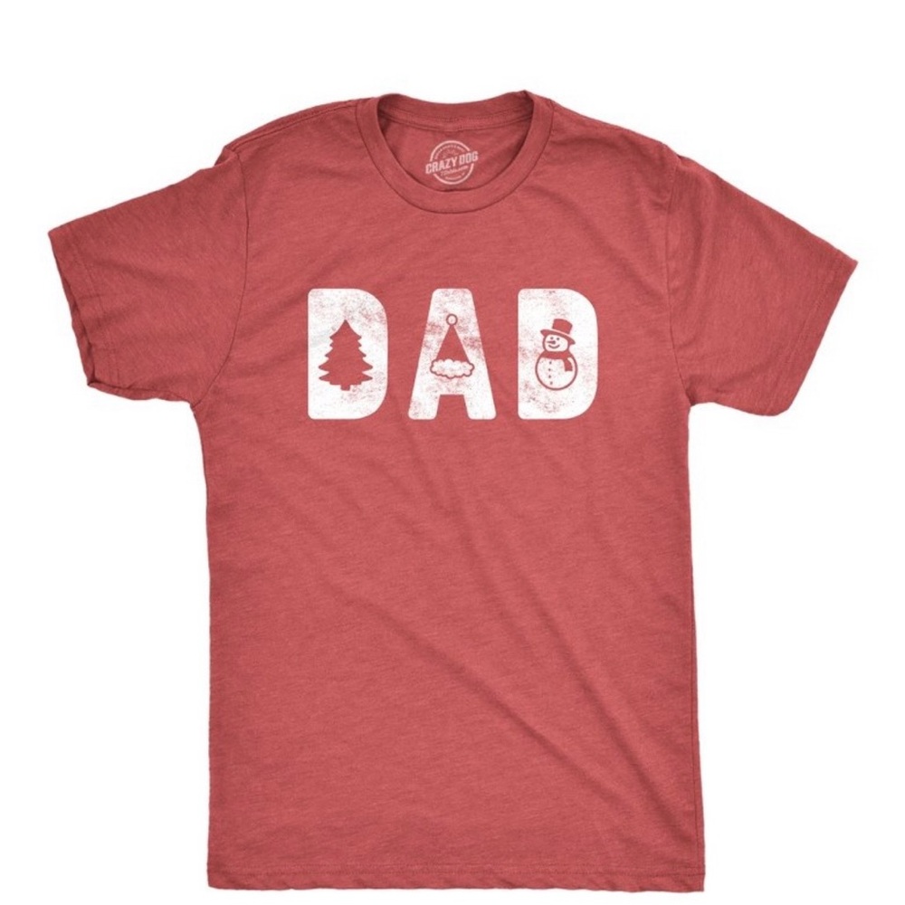 Never worn- Crazy Dog T-Shirts Red Dad Tee size L